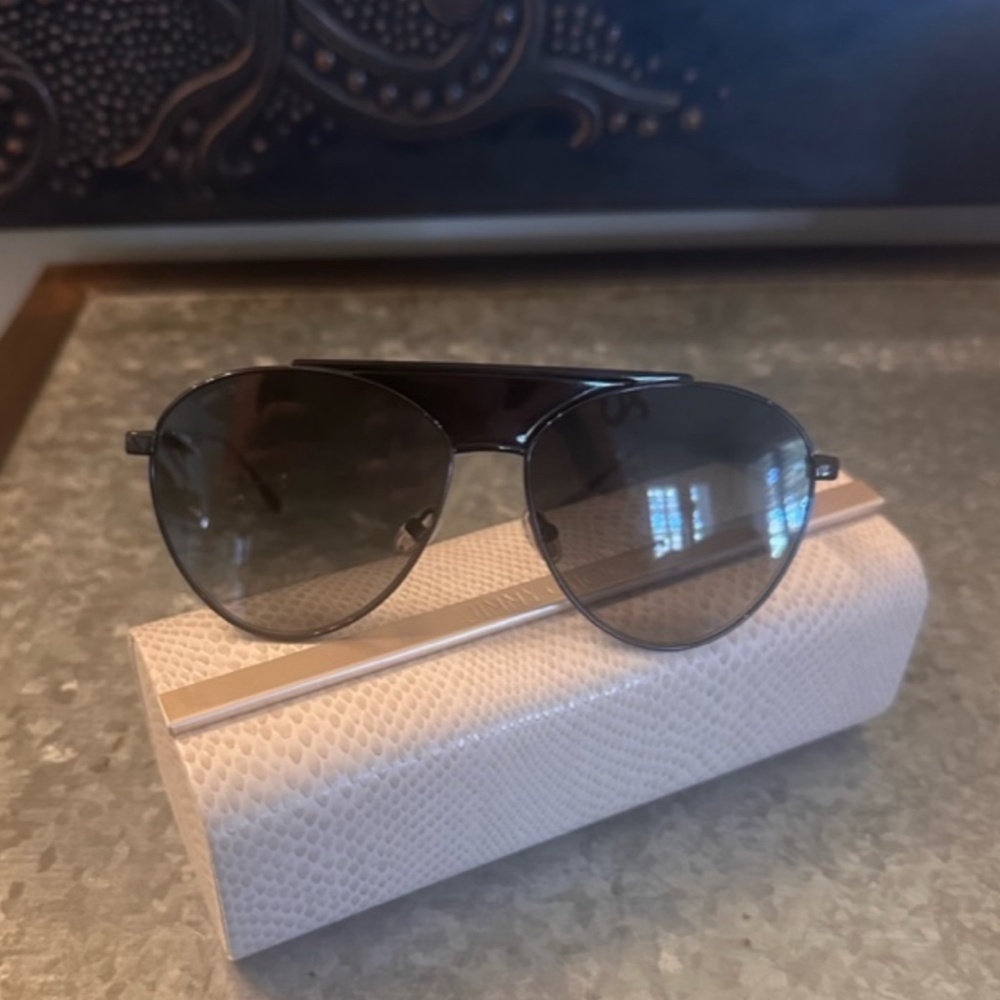JIMMY CHOO Aviator AVE AUTHENTIC SUNGLASSES